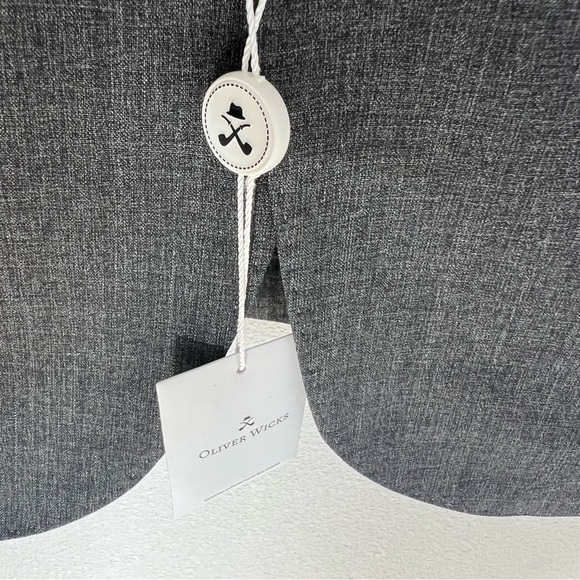 New Oliver Wicks Charcoal Wool and Silk Suit Jacket Blazer Men’s Business - Picture 5 of 12